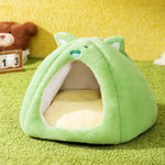 Toast bread pet cat bed open semi closed autumn and winter warm cat bed dog bed cat bed