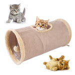 Pet supplies, cat tunnels, foldable suede cat channels, cat toy drill buckets