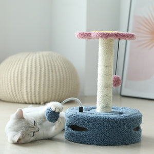 Funny Cat Toy Cat Scratching Board Cat Tree Multifunctional Cat Scratching Column Kitten Toy Pet Supplies