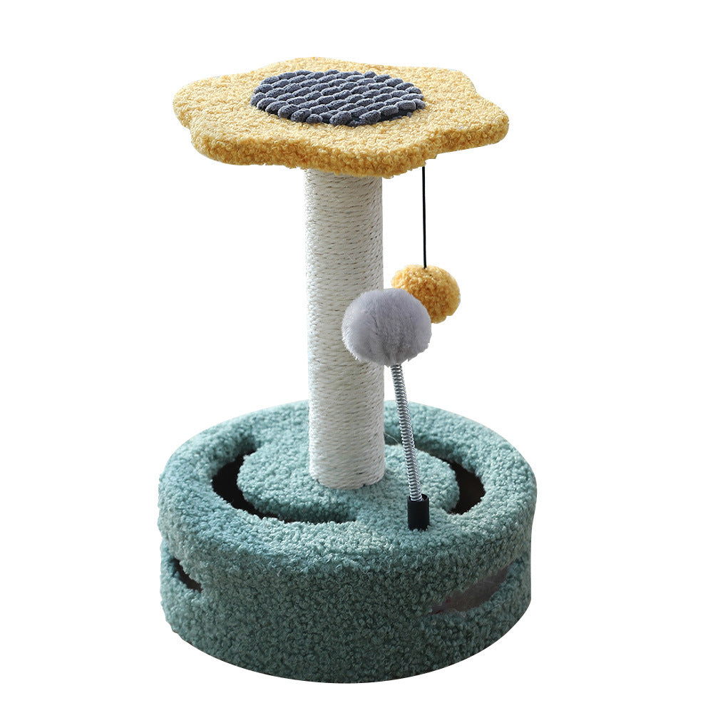 Funny Cat Toy Cat Scratching Board Cat Tree Multifunctional Cat Scratching Column Kitten Toy Pet Supplies