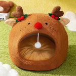 Toast bread pet cat bed open semi closed autumn and winter warm cat bed dog bed cat bed